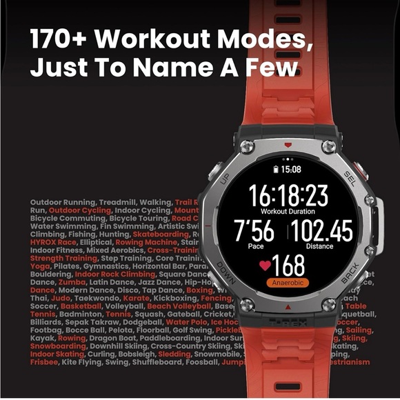 NEW Amazfit T-Rex 3 Outdoor Smart Watch AMOLED Dsply Maps GPS 27 Days Btty Life - Picture 3 of 10